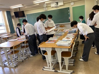 進路　配布会　大学